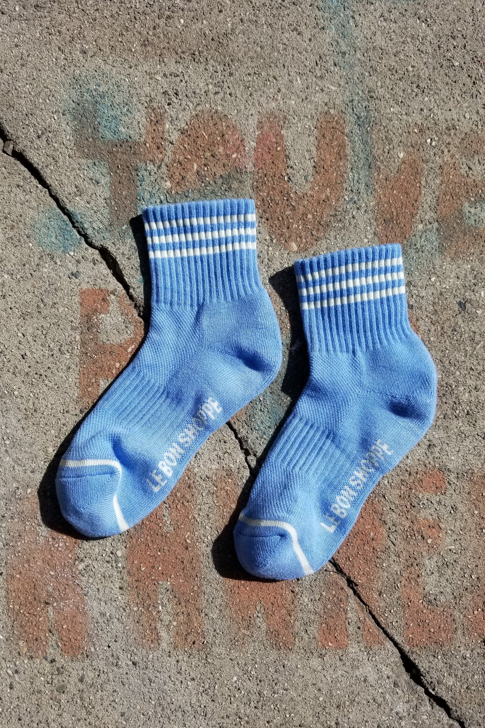 Girlfriend Socks - Parisian Blue