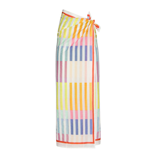 Rainbow Stripe Sarong- Final Sale