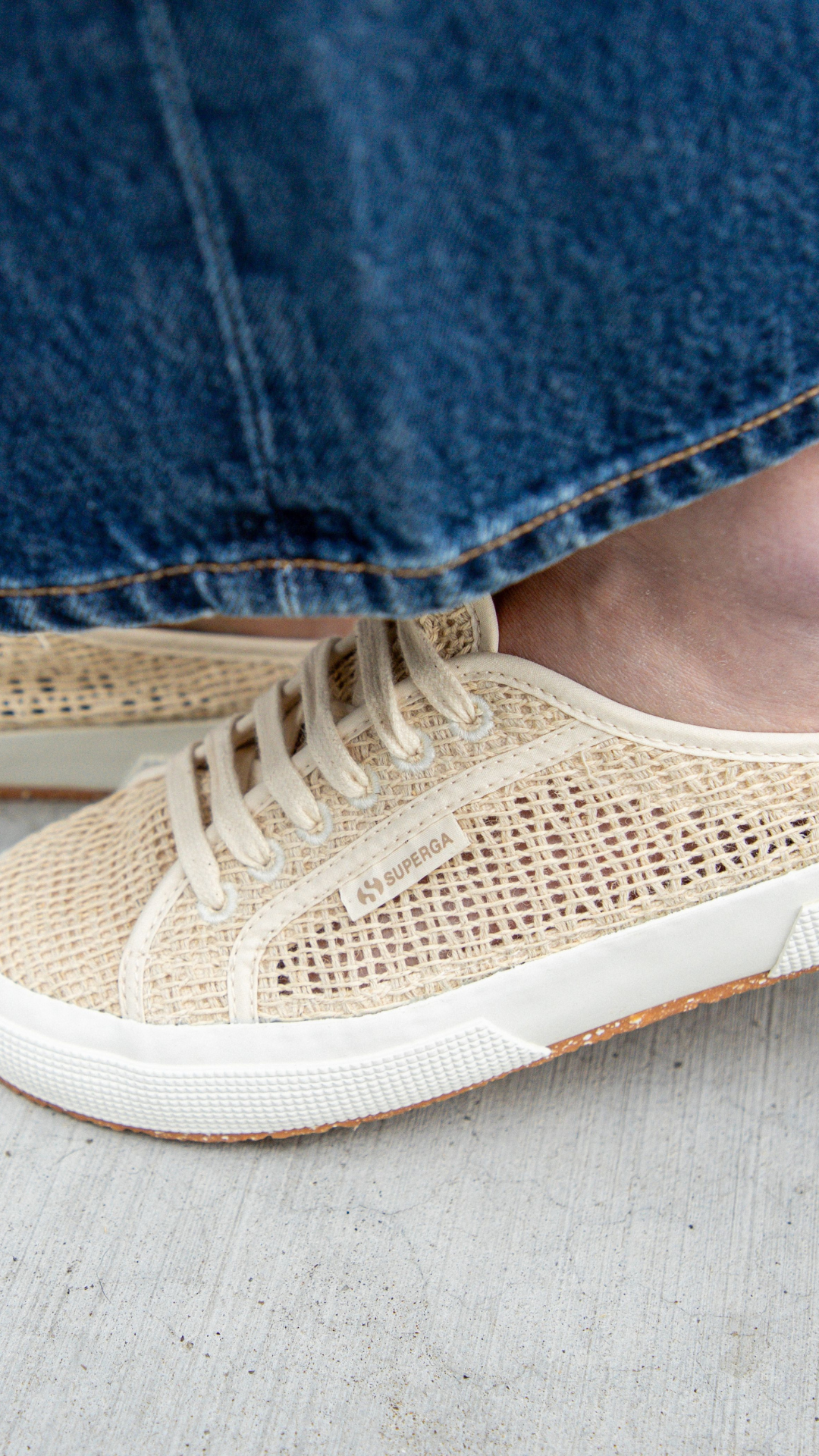 Superga 2402 Mule Macrame - Final Sale