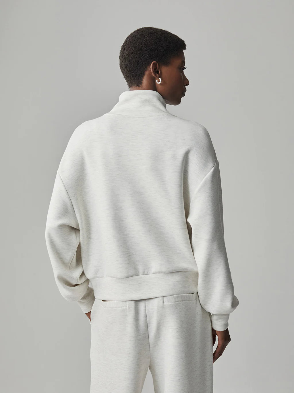 Davidson Sweater in Ivory Marl