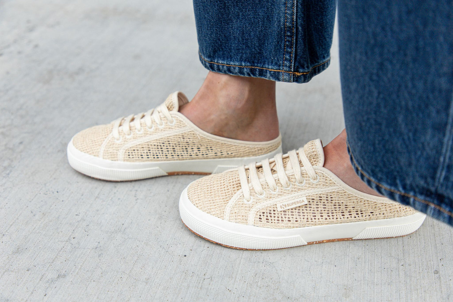 Superga 2402 Mule Macrame - Final Sale