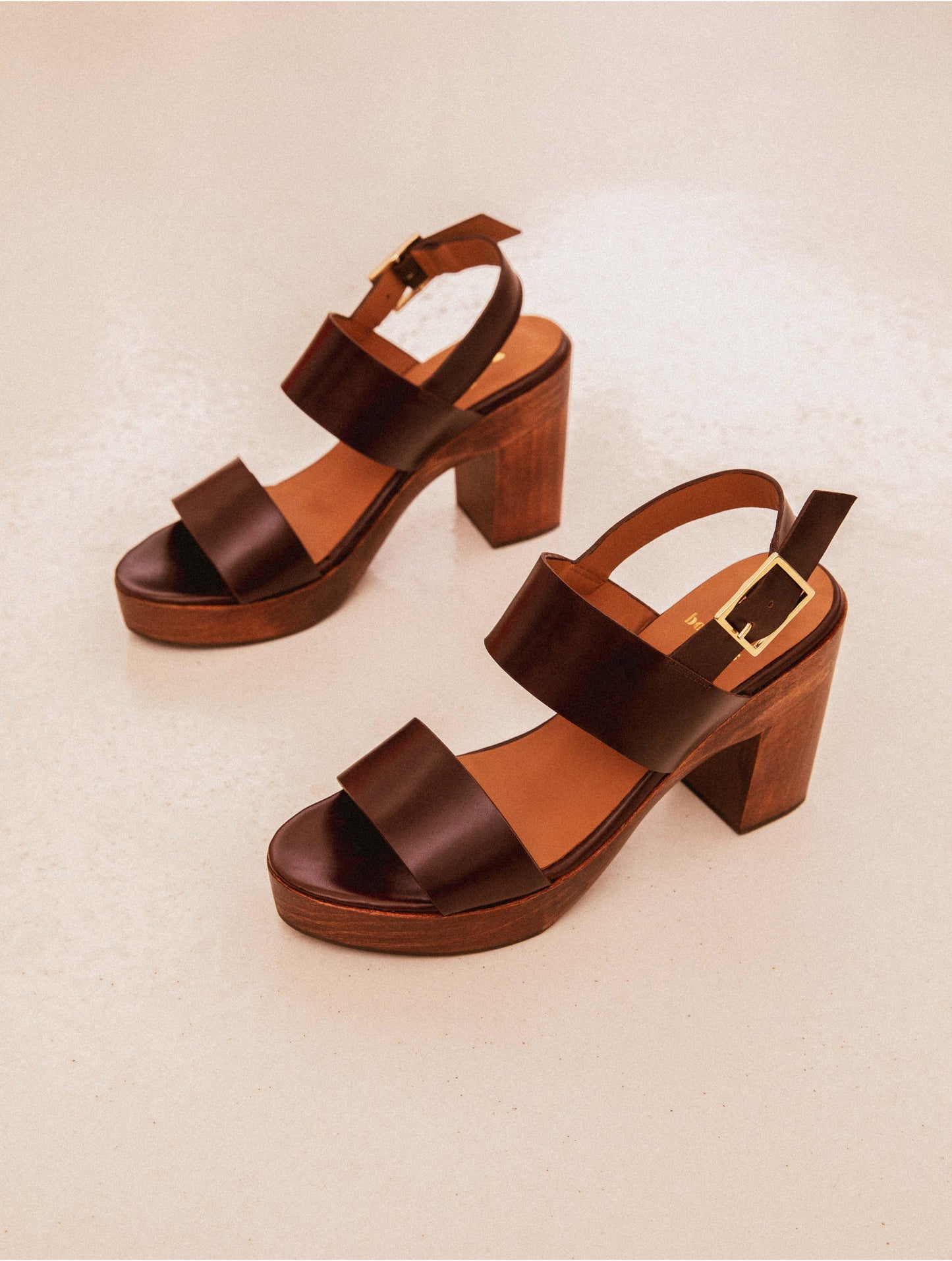 Brigitte Sandal in Irish Coffee- Final Sale