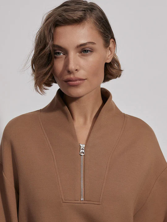 Davidson Sweatshirt in Golden Bronze