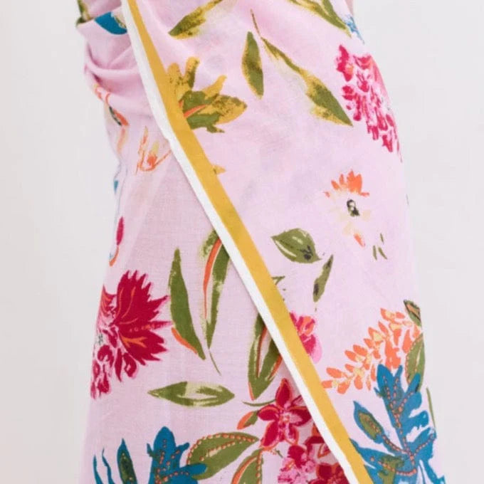 Tropical Floral Sarong