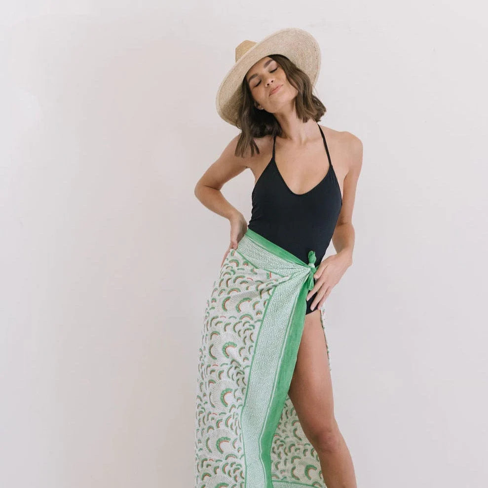 Verde Sarong- Final Sale